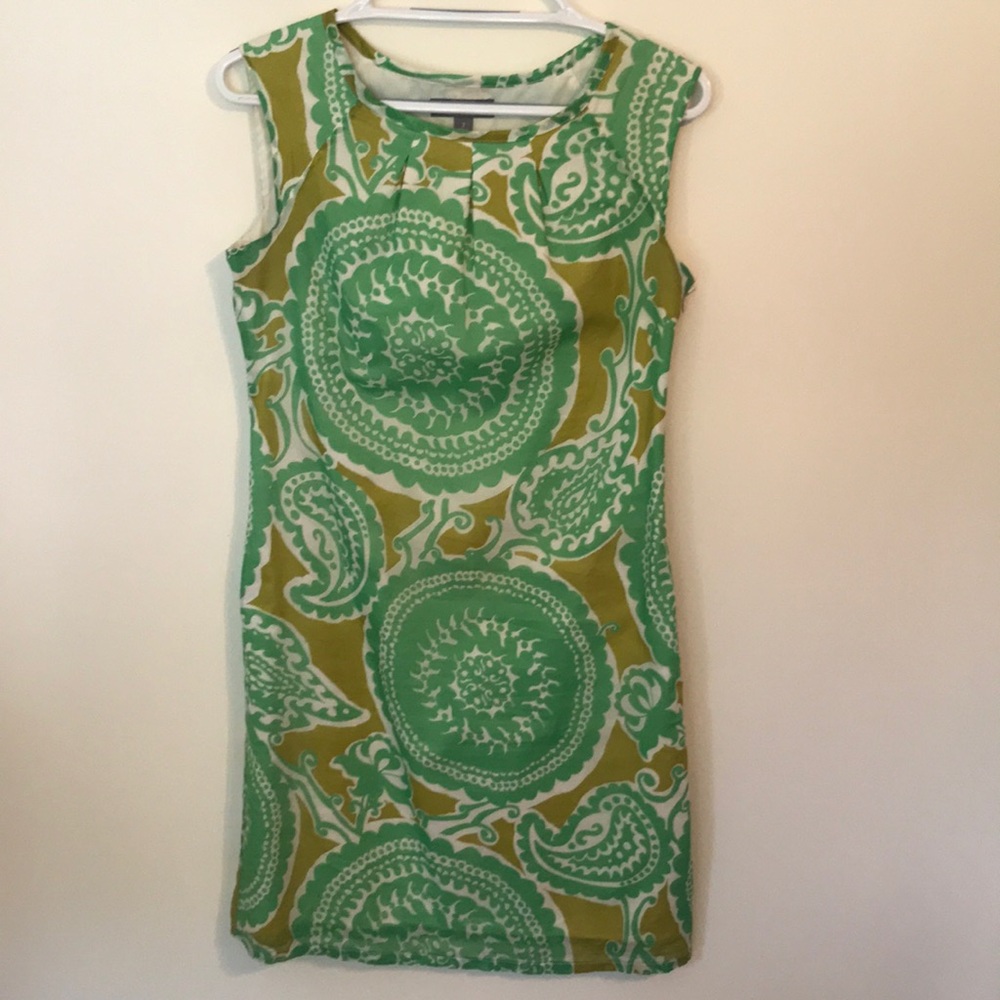 Green Patterned Dress